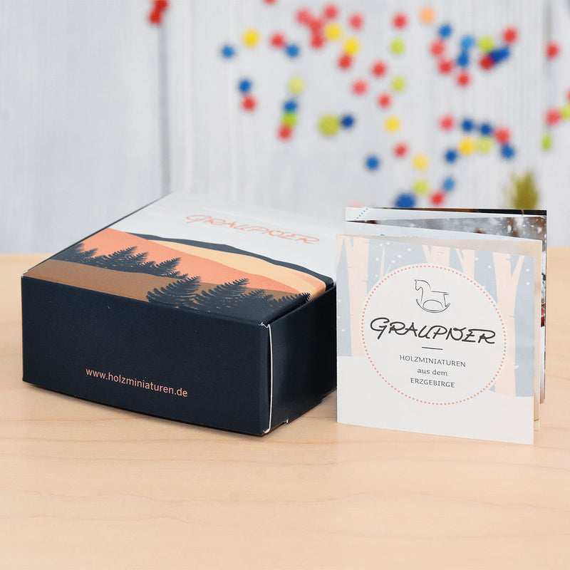 Graupner "Gift Sledge" Ornament, Natural