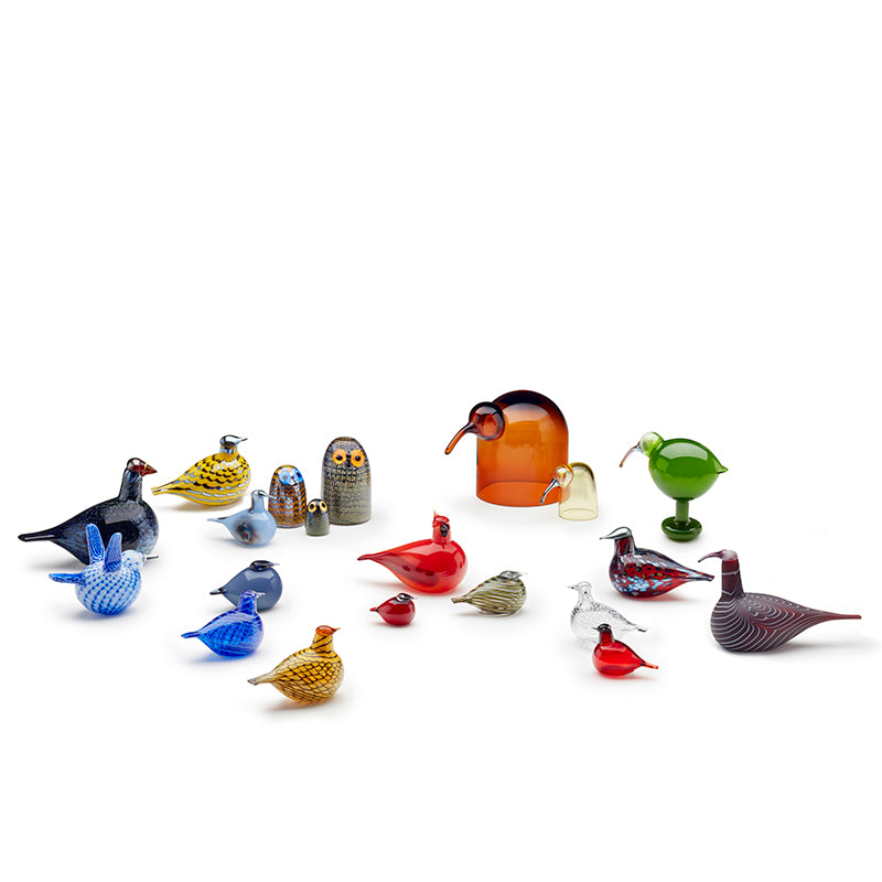 Iittala, Birds by Toikka, Ruby Bird – AKAR Design
