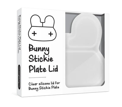Bunny Stickie Plate in Mint
