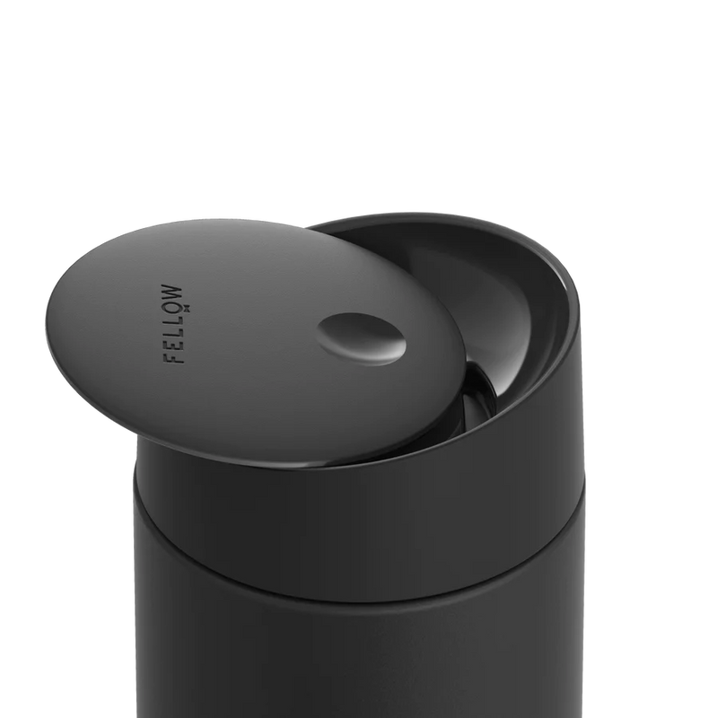 Carter Slide Mug in Black - 12 oz