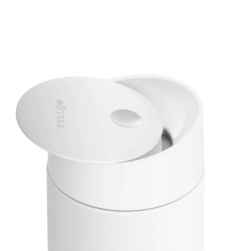 Carter Move Mug + Slide-Lock Lid, in Matte White