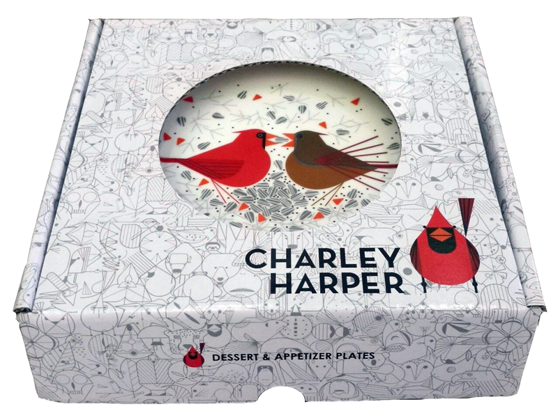 Charley Harper, Dessert & Appetizer Plates