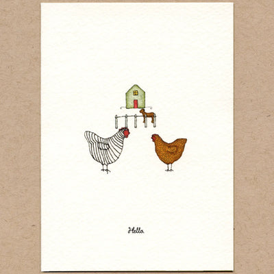 Stationary Card Pack: Chickens for All Occasions