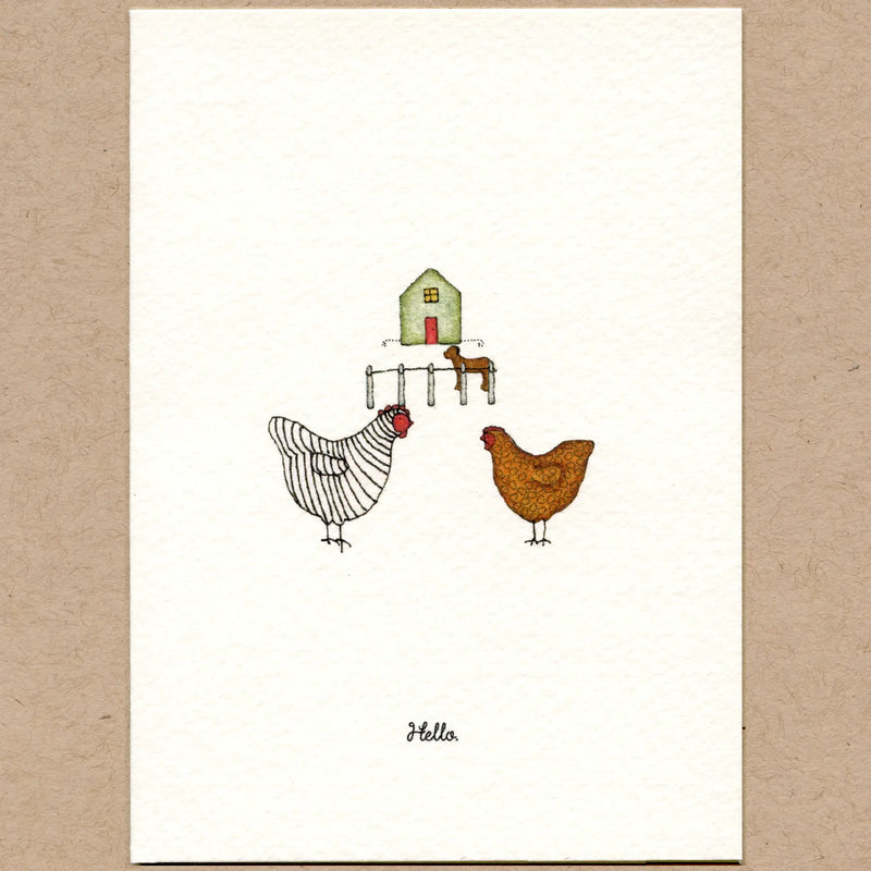 Stationary Card Pack: Chickens for All Occasions