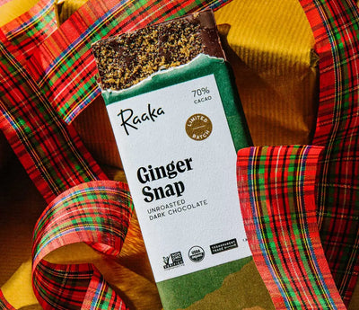 Chocolate Bar, Ginger Snap with 70% Cacao