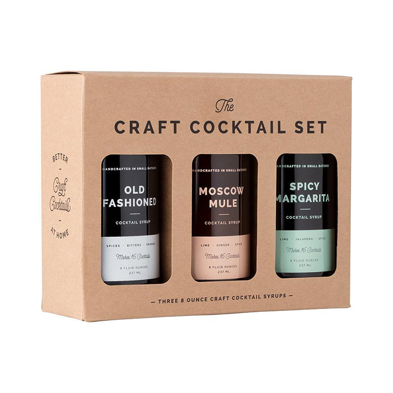 Cocktail Syrup 3-Pack Set