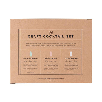 Cocktail Syrup 3-Pack Set