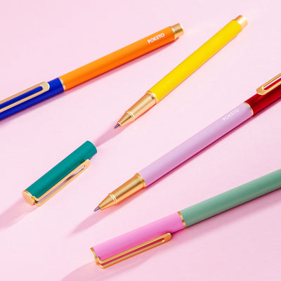 Color Block Cap Pen