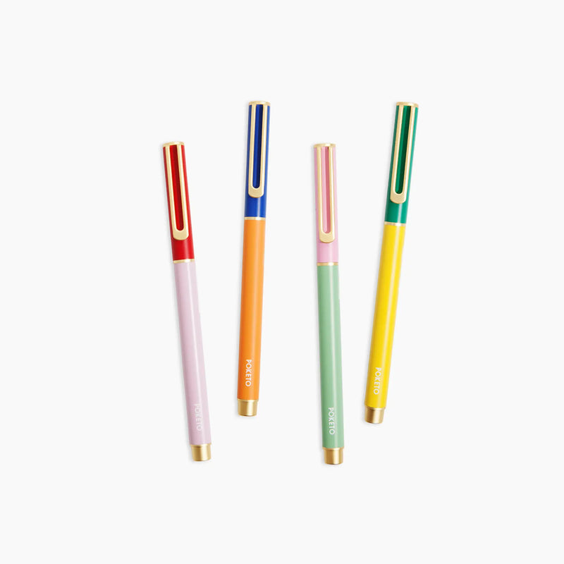 Color Block Cap Pen