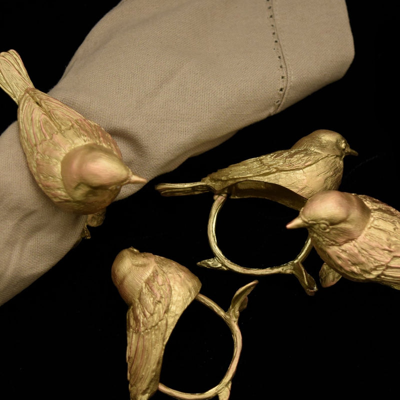 Michael Michaud Design, Warbler Napkin Rings (4)