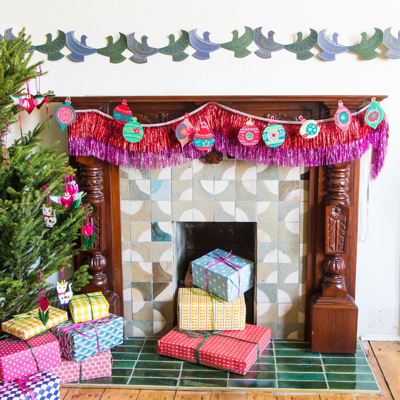 Bauble Paper Garland