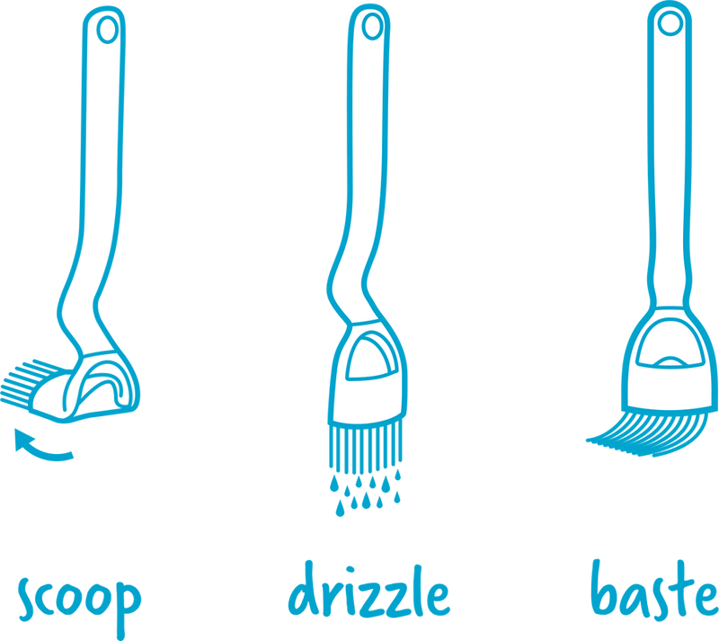 Dreamfarm, Brizzle: Drizzling Brush in Black
