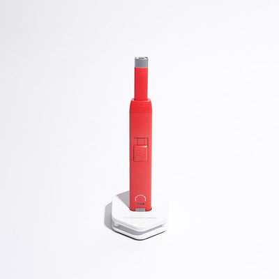 USB Rechargeable Candle Lighter, Matte Red