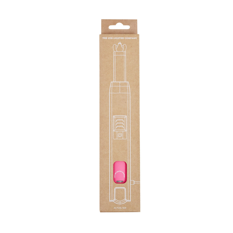 USB Rechargeable Candle Lighter, Matte Red