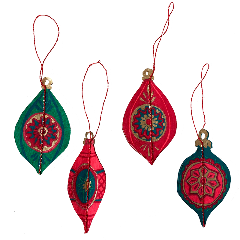 Bauble Paper Decorations