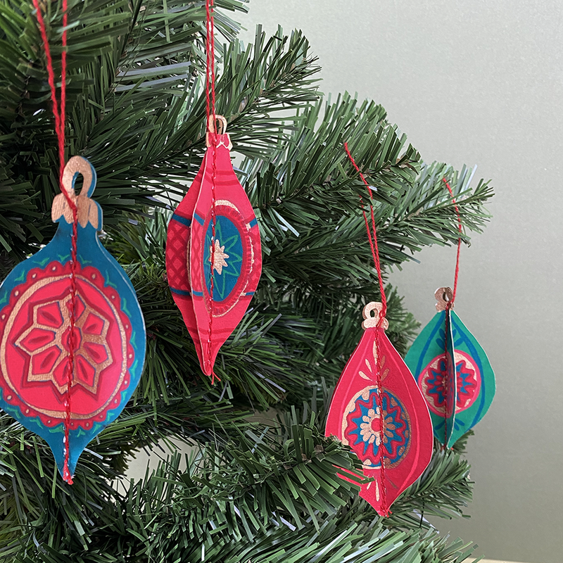 Bauble Paper Decorations
