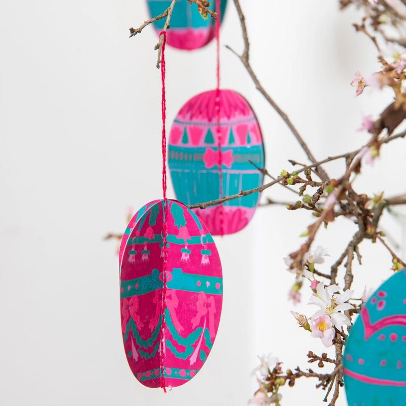 Easter Egg Paper Decorations