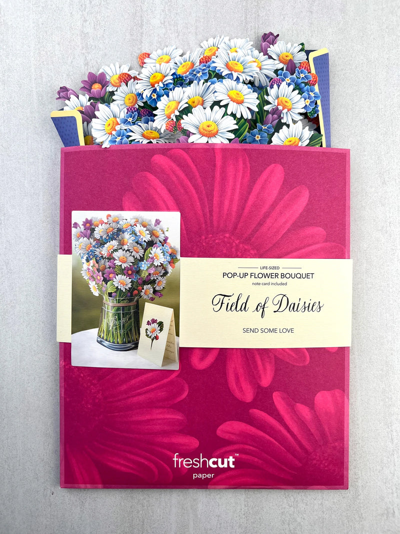 Fresh Cut Paper, Field of Daisies