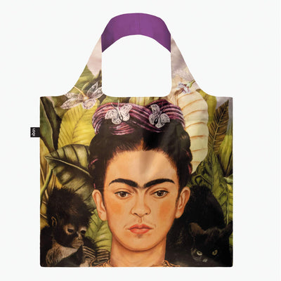 Frida Kahlo Self Portait with Hummingbird Bag