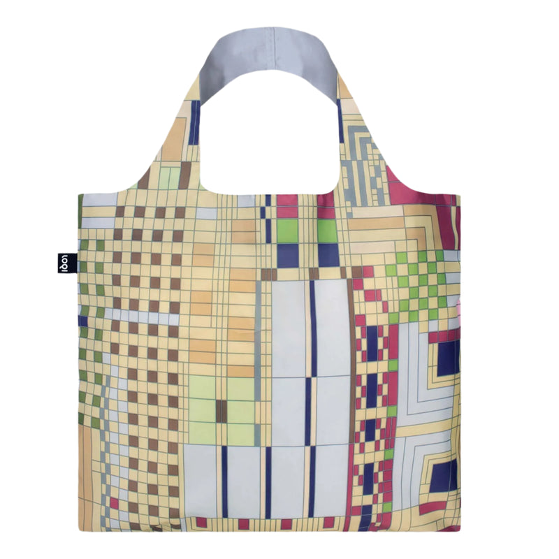Frank Lloyd Wright, Old Fashioned Windows Recycled Bag