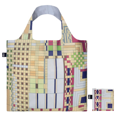 Frank Lloyd Wright, Old Fashioned Windows Recycled Bag