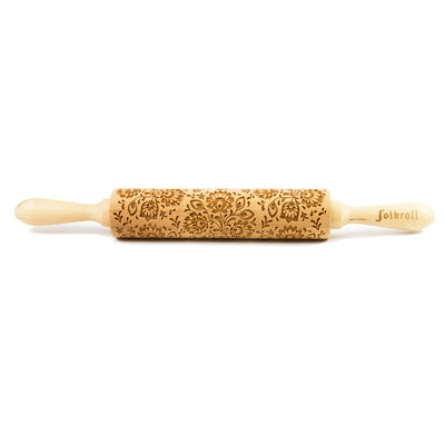 Folk Floral Rolling Pin