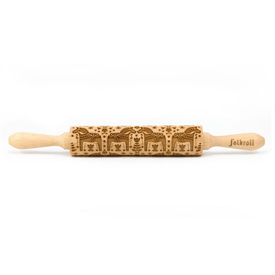 Swedish Folk Rolling Pin