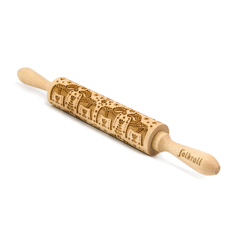Swedish Folk Rolling Pin