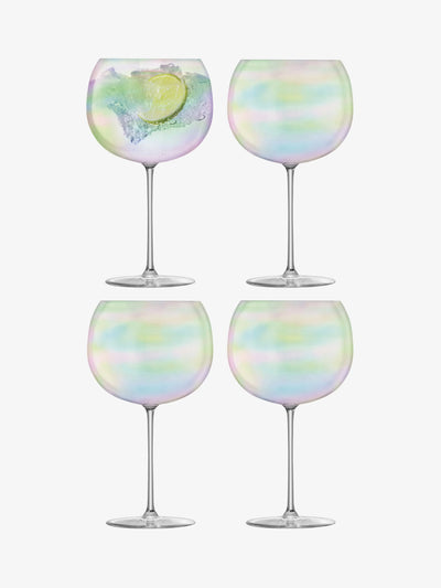 Bubble Balloon Wine Glass Set