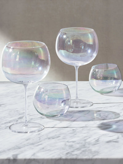 Bubble Balloon Wine Glass Set