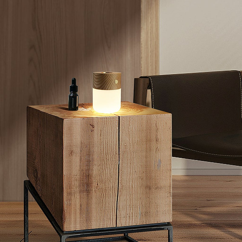 Gingko, Smart Diffuser Lamp, Walnut
