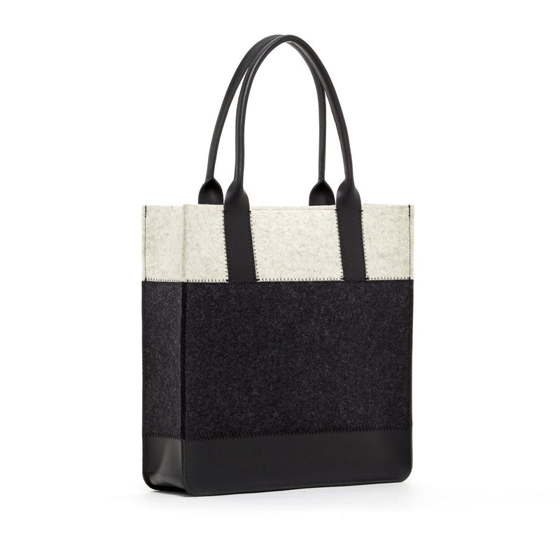 Graf Lantz, Jaunt Merino Wool Felt Tote in Charcoal