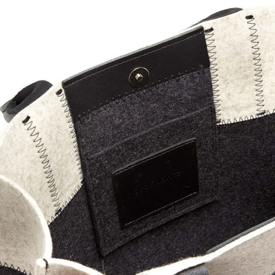 Graf Lantz, Jaunt Merino Wool Felt Tote in Charcoal