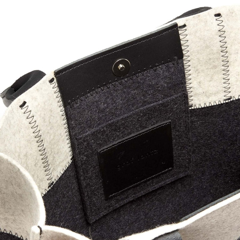 Graf Lantz, Jaunt Merino Wool Felt Tote in Charcoal