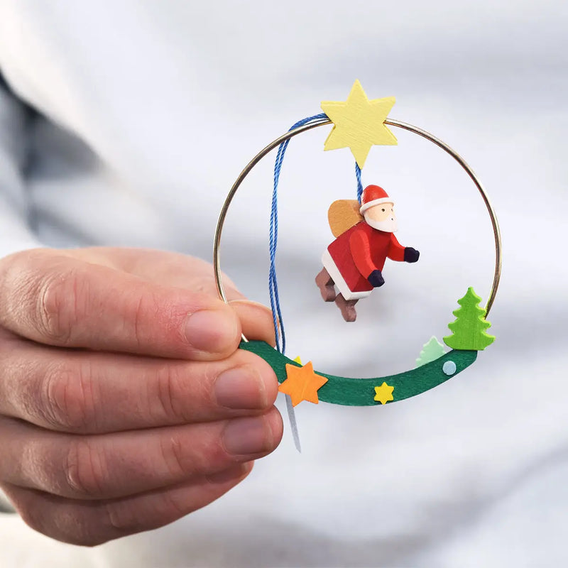 Graupner Ring Ornament "Santa Claus"