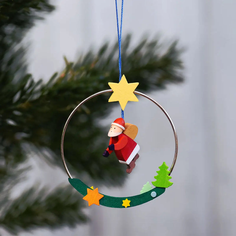 Graupner Ring Ornament "Santa Claus"
