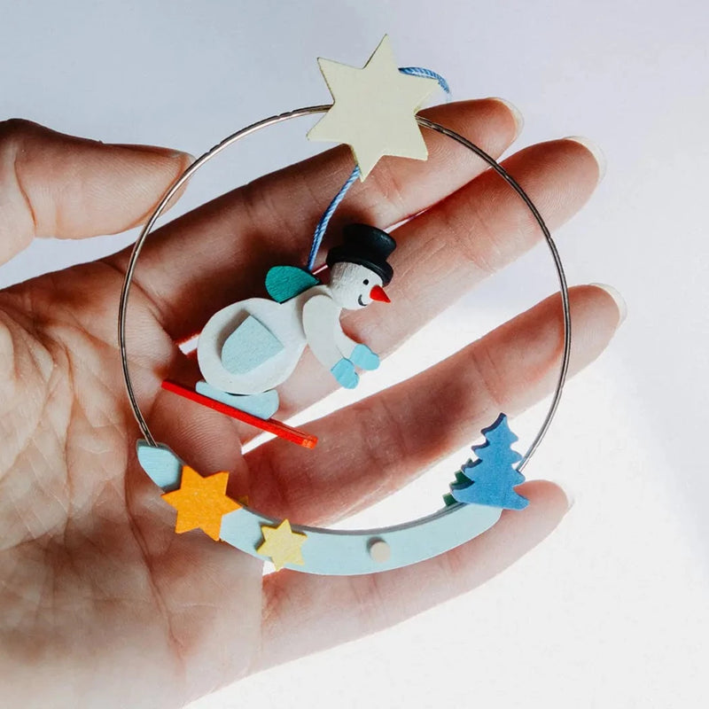 Graupner Ring Ornament "Snowman"