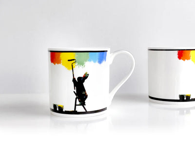 Rainbow Rabbit Mug