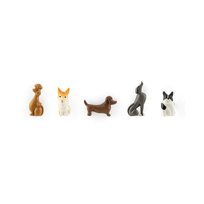 Polyresin Animal Magnets - Dogs