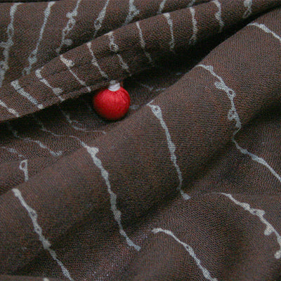 Handprinted Fine Wool Scarf