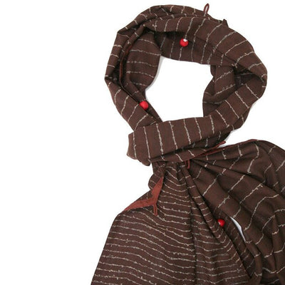 Handprinted Fine Wool Scarf