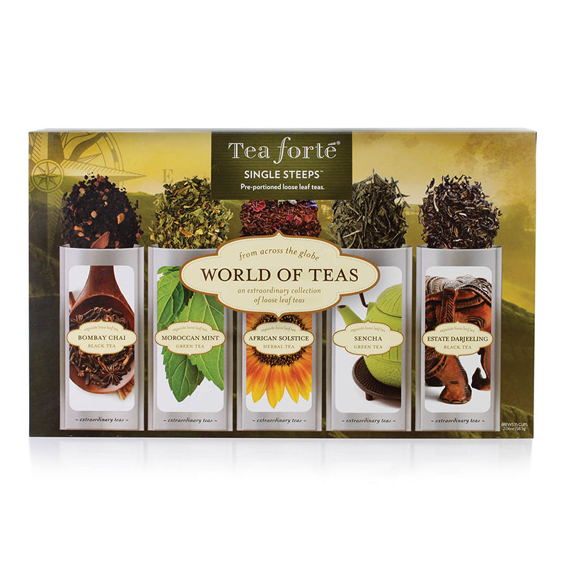 Single Steeps, World of Teas