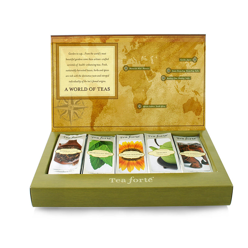 Single Steeps, World of Teas