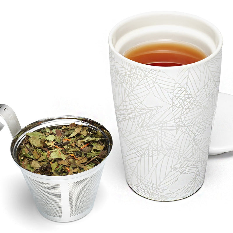 KATI Steeping Cup & Infuser in Blanche