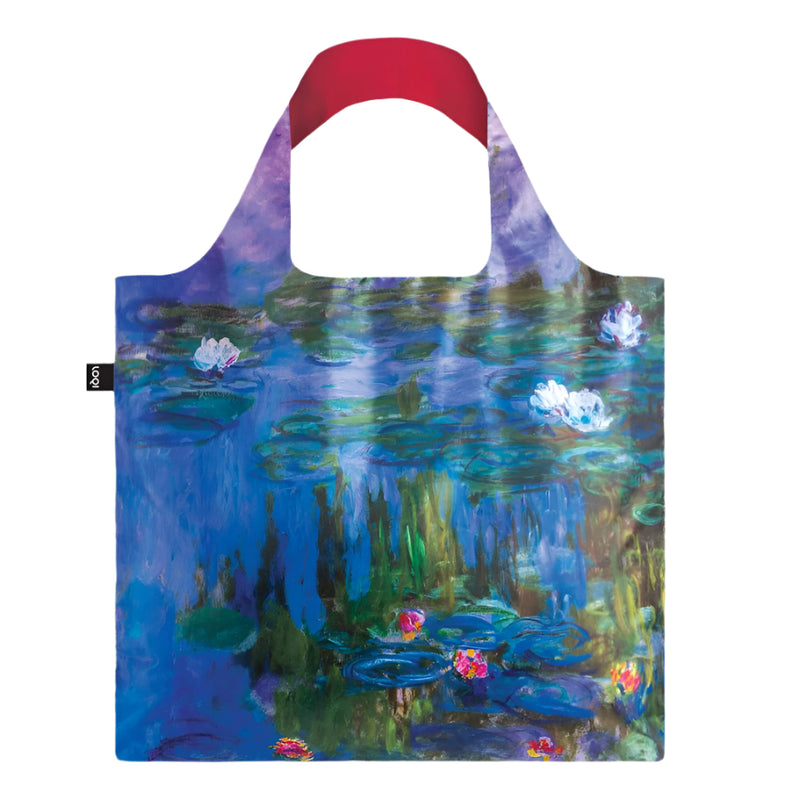 Claude Monet, Water Lilies, Recycled Bag