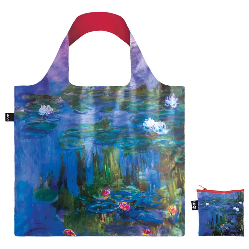Claude Monet, Water Lilies, Recycled Bag