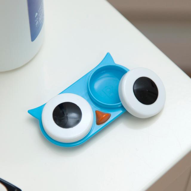 Owl Contact Lens Case