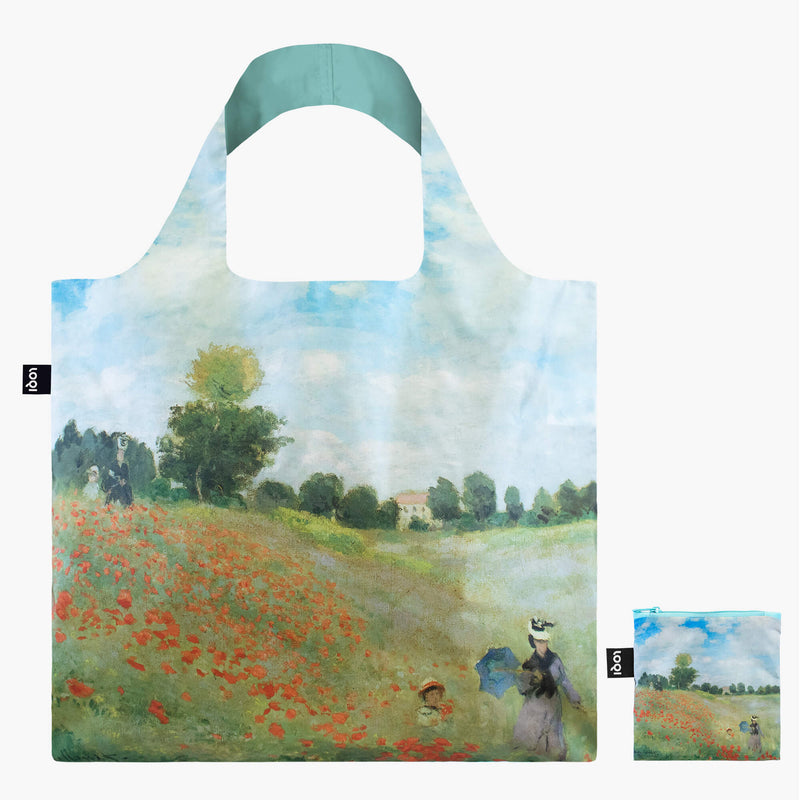 LOQI Bag, Claude Monet Wild poppies