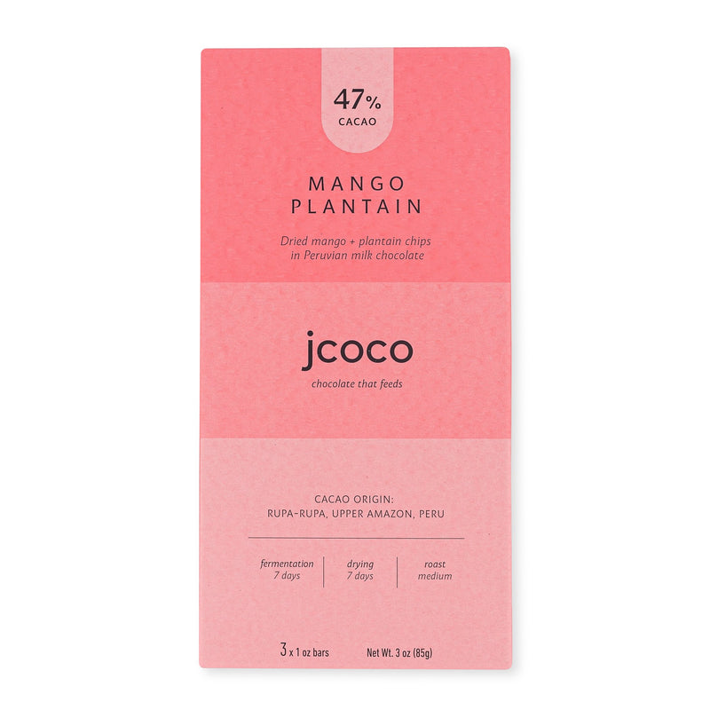 Mango Plantain Milk Chocolate Bar