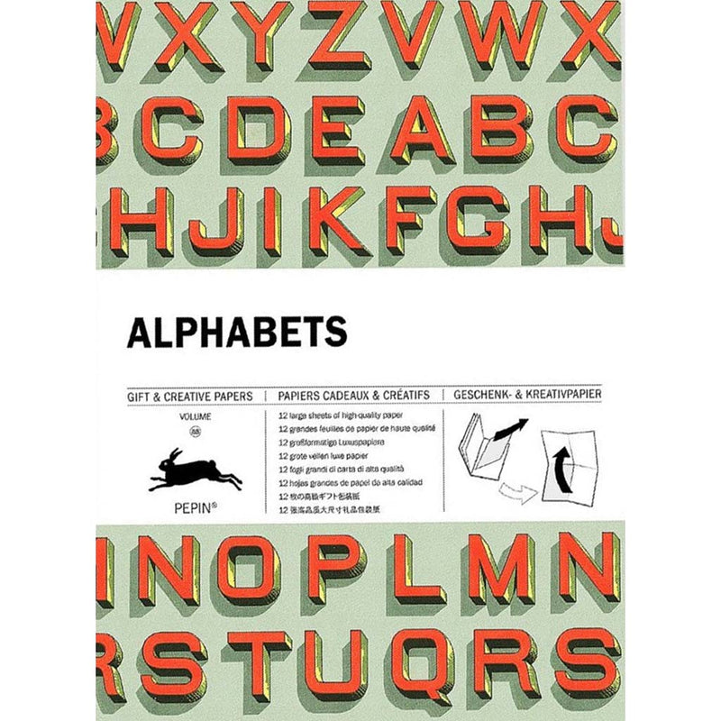 Pepin Press Alphabets Gift and Creative Papers